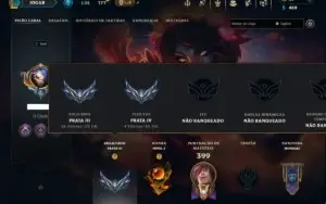 Prata 3 com 140 Champs e 113 Skins ( JG / MID / TOP )