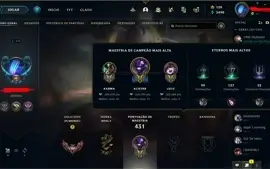 Conta com 1 skin ultimate e 2 miticas (PROMOÇÃO)