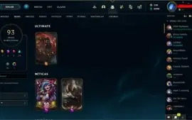 Conta com 1 skin ultimate e 2 miticas (PROMOÇÃO)