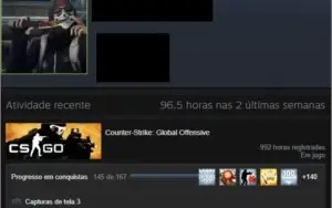 CS GO CONTA GLOBAL COM PRIME