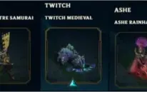 Conta no lol com 500 Reias em skin