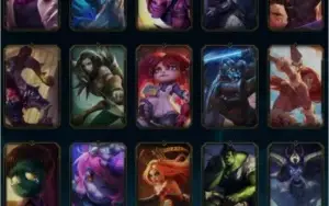 Conta no lol com 500 Reias em skin