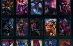 Conta no lol com 500 Reias em skin