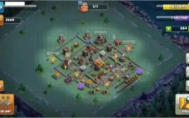 CONTA DE CLASH OF CLANS CV 10 E VILA DO CONSTRUTOR CV 7