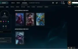 Conta LoL DIAMANTE 2