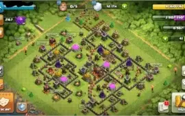 Conta clash of clans cv10 recente.