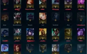 Conta lol Criada na season 4 prata 2