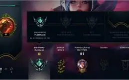 CONTA GOLD 2 MMR DE PLATINA COM FRAG DE SKINS