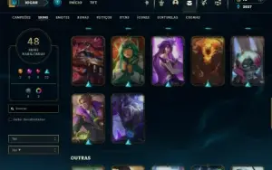 Ferro 3 com 115 Champs e 48 Skins