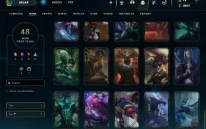 Ferro 3 com 115 Champs e 48 Skins