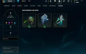 Ferro 3 com 115 Champs e 48 Skins
