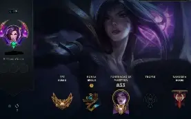 Conta no lol, 413 skins, ultimates lendarias e miticas