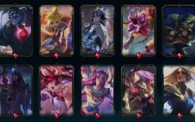 Conta no lol, 413 skins, ultimates lendarias e miticas