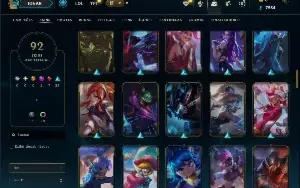 Bronze 4 com 120 Champs e 92 Skins ( ADC / JG )