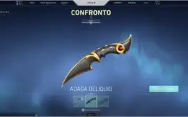 VENDO CONTA VALORANT PLATINA 2 COM VARIAS SKINS!!!