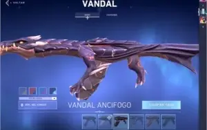 VENDO CONTA VALORANT PLATINA 2 COM VARIAS SKINS!!!