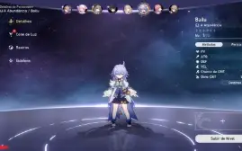 Honkai Star Rail ND 7 com Bailu 5 ⭐ e armas 4