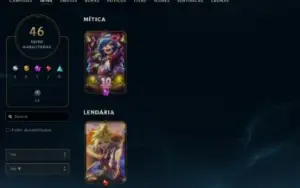 Conta League of Legends Full Acesso - 58 Champs e 46 Skins