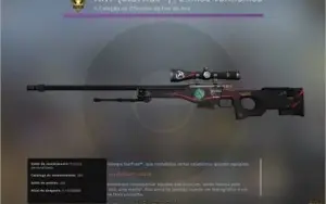 AWP (StatTrak™) | Linhas Vermelhas