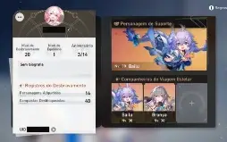 Honkai star rail conta com Bronya + Bailu (pity garantido)