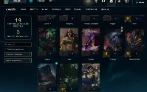 Conta Gold 4 - League of Legends - lol.