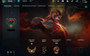 Conta Gold 4 - League of Legends - lol.