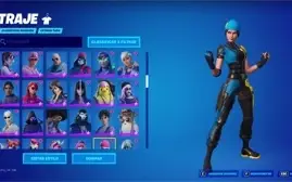 CONTA FORTNITE|277 SKINS|WILD CAT|NIVEL 1161 +370VBUCKS!!!