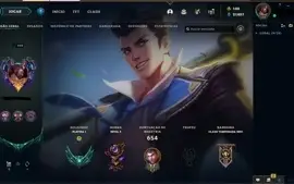 CONTA LEAGUE OF LEGENDS 343 SKINS