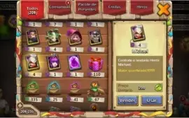 CONTA EMBATE CASTELO VÁRIOS HEROIS PROMO SÓ HOJE