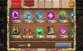 CONTA EMBATE CASTELO VÁRIOS HEROIS PROMO SÓ HOJE