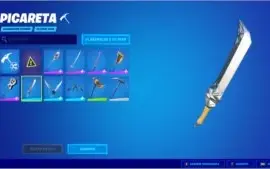 Conta Fornite skin lenda dos jogos