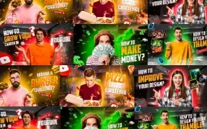 Faço tumbineil profissionais para o YouTube por uma semana