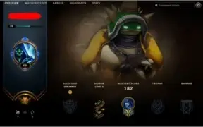 Conta do LOL antiga com várias skins, e champions!