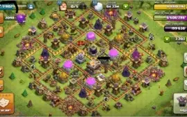 Conta CLASH OF CLANS Level 124, CV 10 FULL, Heróis 40