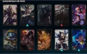 conta lol 28 skins 5 báus pra abrir gold 4 md10 1/3