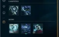 CONTA LOL - PLATINA 5 - MMR ALTO