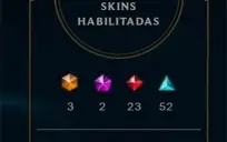 Conta league of legends com todos os campeões e varias skins