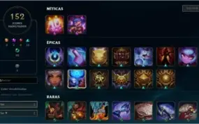 Conta League of Legends - 108 Skins