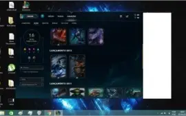 Vendo conta de league of legends prata 3