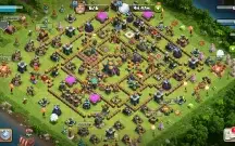 CLASH OF CLANS, CV 14 muros full - para vender logo