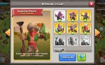 CLASH OF CLANS, CV 14 muros full - para vender logo