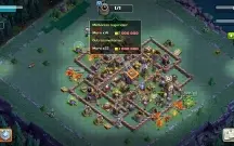CLASH OF CLANS, CV 14 muros full - para vender logo
