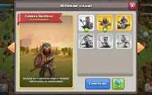 CLASH OF CLANS, CV 14 muros full - para vender logo