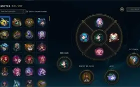 Conta 2017 Diamante 4 300 skins e muito mais