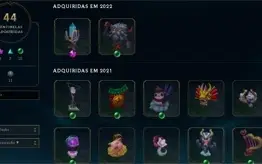Conta 2017 Diamante 4 300 skins e muito mais
