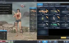 Conta Capitão 3 Point Blank Com cash e alteração de Nick
