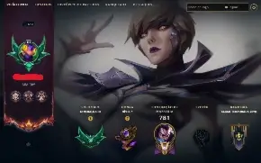 Conta League of Legends e Valorant