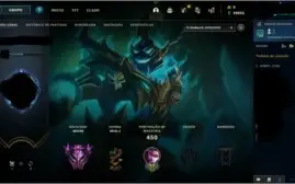 CONTA MESTRE + (SEASON 11) RAKING 600+ / 2 SKINS DE GEMA