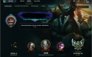 CONTA PLATINA 3 PRA VENDER RAPIDO, COM TODOS OS DADOS.