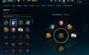 Unranked com 30 Champs e 9 Skins